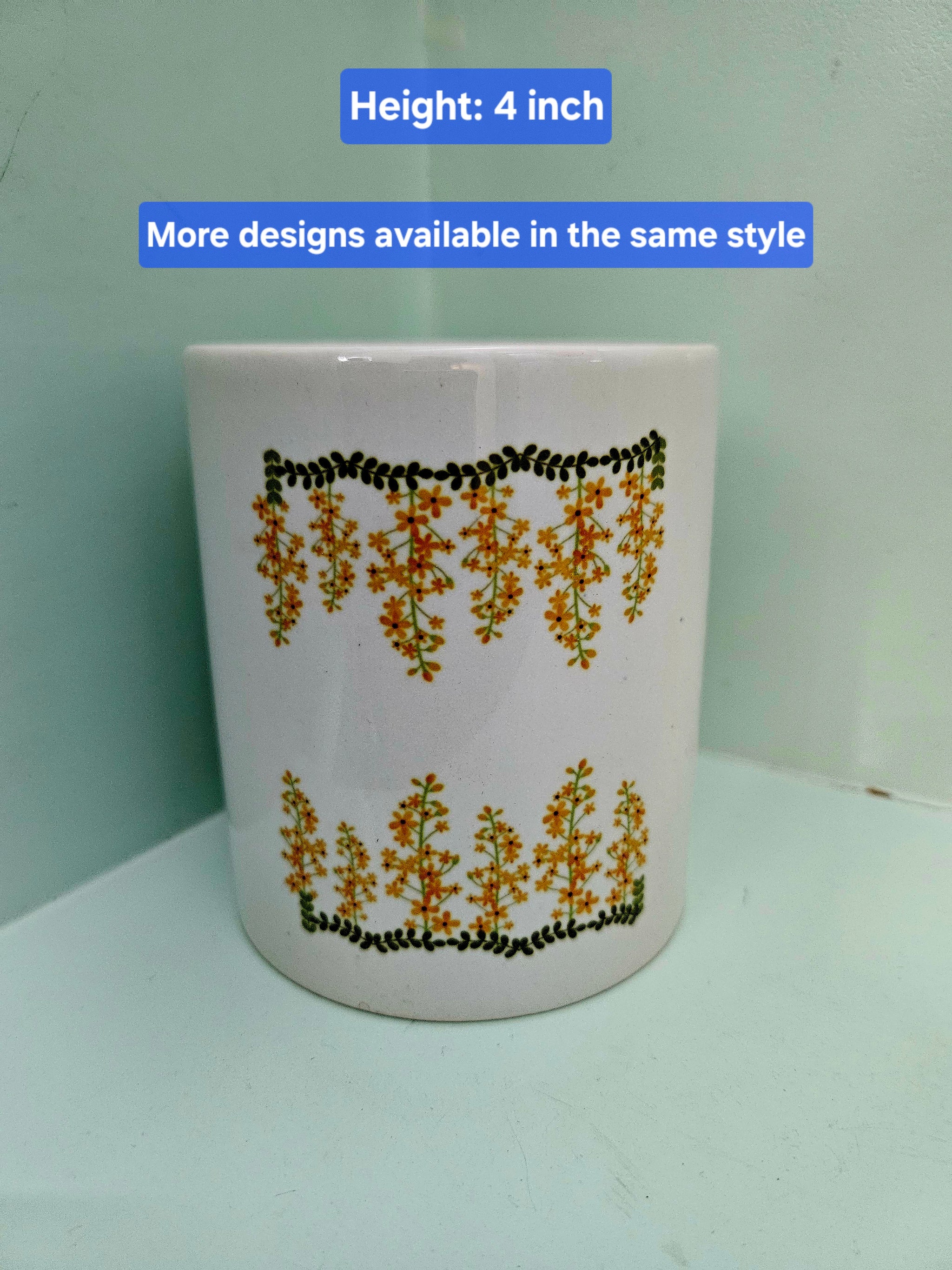 4-inch ornamental pot