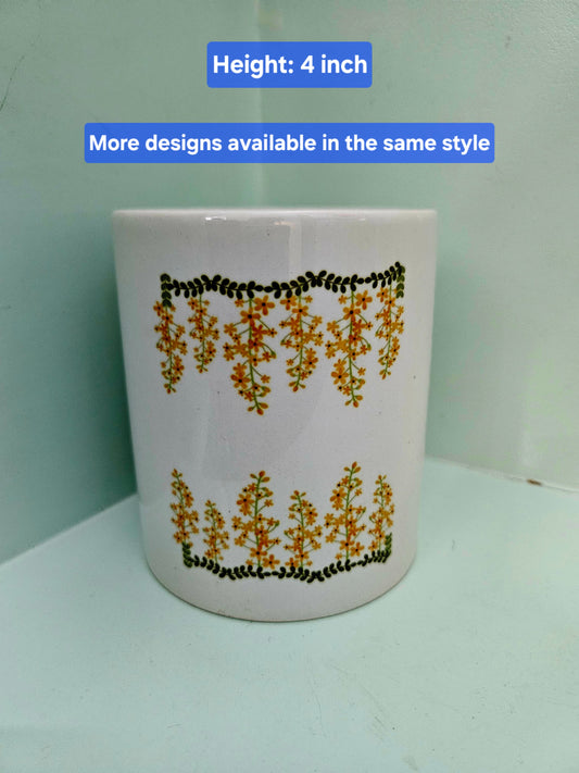 4-inch ornamental pot